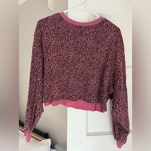 Fun cropped sweatshirt